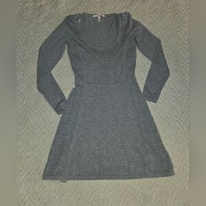 Victoria's Secret Charcoal Long Sleeve Dress